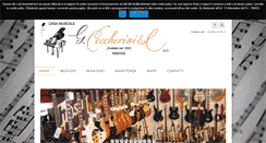 Desktop Screenshot of ceccherinimusic.com